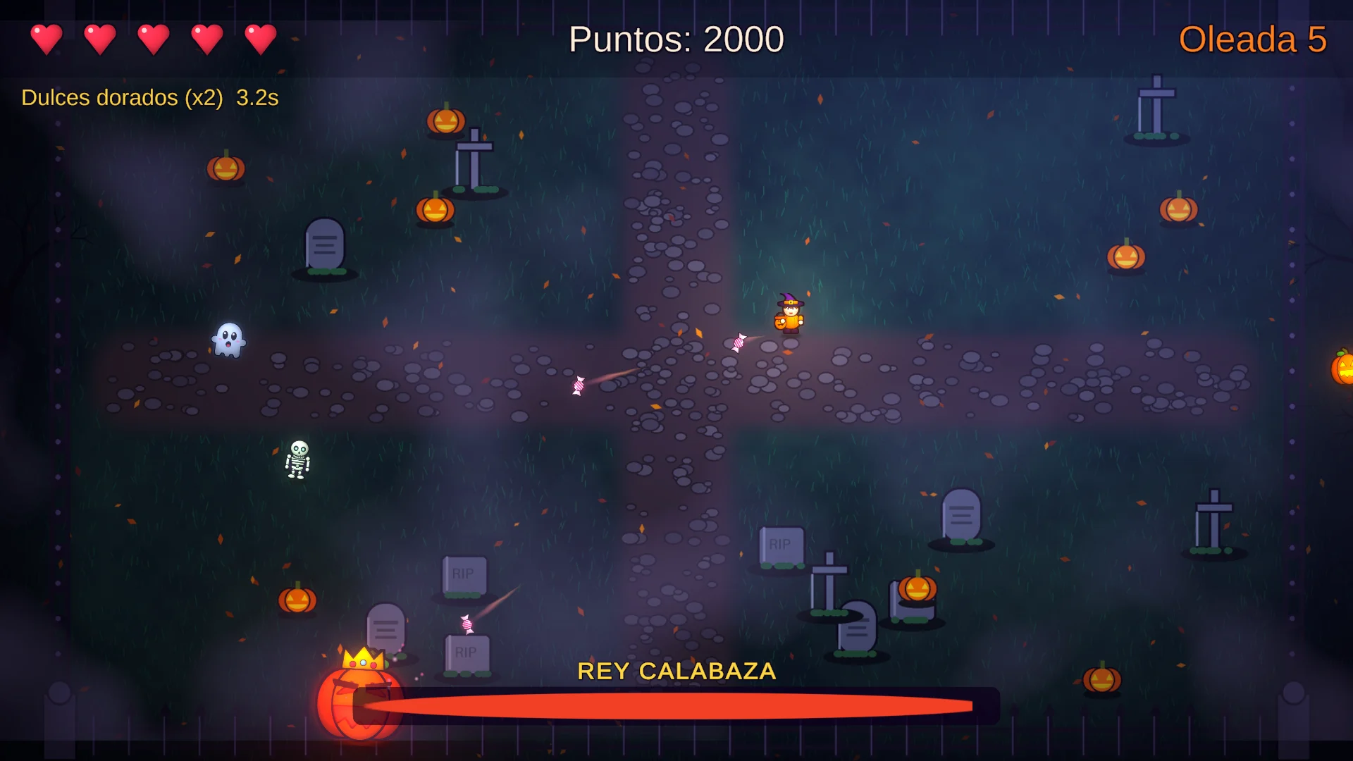 Captura de Trick or Treat Survivor